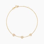 Bracelet Bomb Lover Or Jaune Oxyde De Zirconium - Bracelets Femme | Histoire d&rsquo;Or