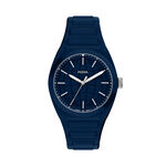 Montre Fossil Everett 3 Hand Bleu - F&ecirc;te des p&egrave;res Homme | Histoire d&rsquo;Or
