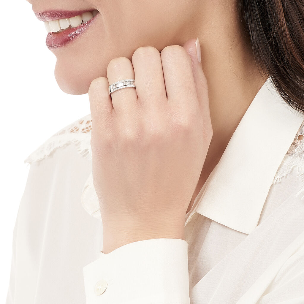Bague Eugenie Or Blanc Diamant - Alliances Femme | Histoire d’Or
