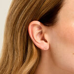 Boucles D'Oreilles Puces Bartlomiej Or Jaune Oxyde De Zirconium - Clous d'oreilles Femme | Histoire d&rsquo;Or
