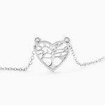 Collier Elwenn Argent Blanc - Colliers fantaisie Femme | Histoire d&rsquo;Or