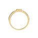 Bague Plaqué Or Jaune Calvina Pierre Synthétique - Bagues avec pierre Femme | Histoire d’Or