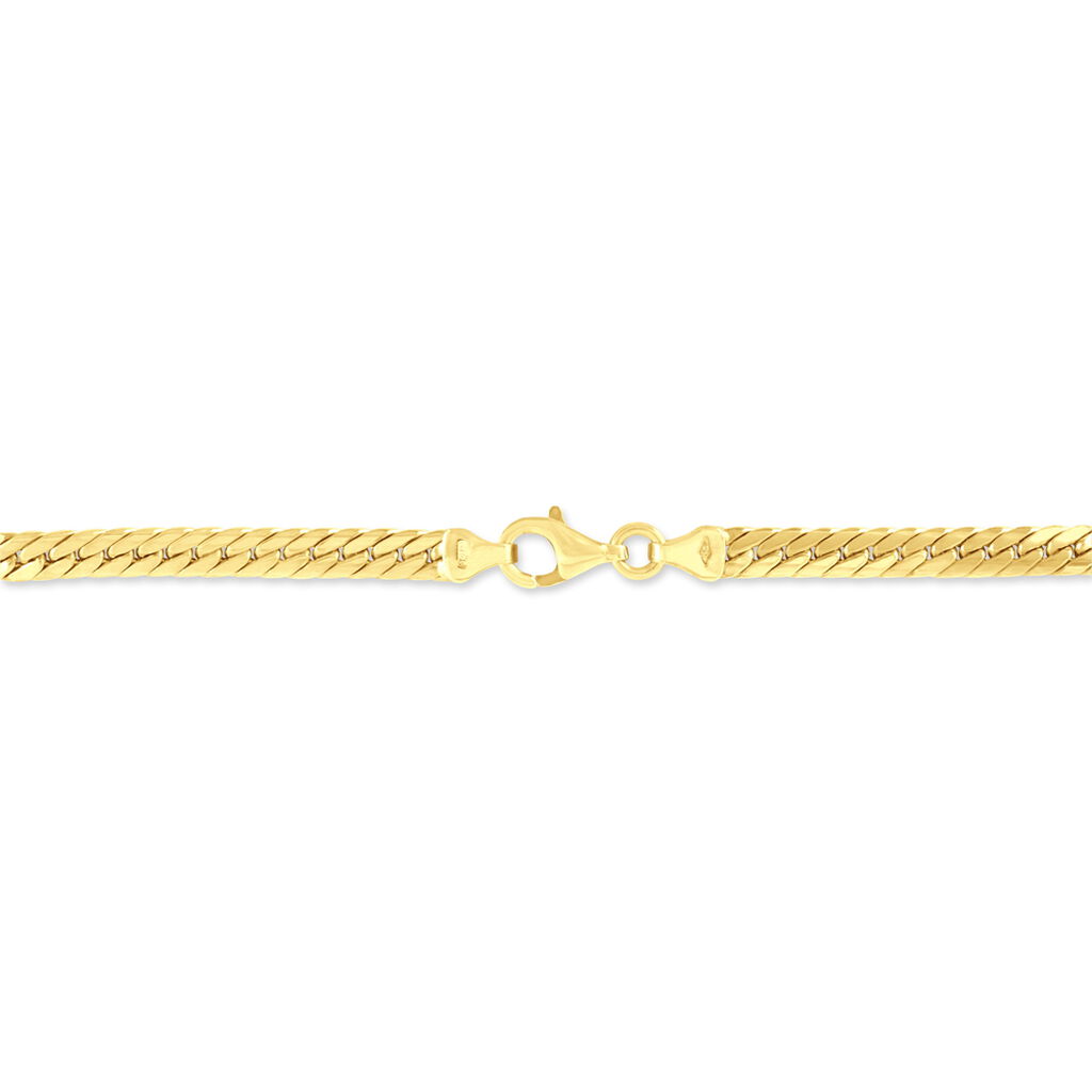 Bracelet Izel Maille Anglaise Or Jaune - Bracelets cha&icirc;ne Femme | Histoire d&rsquo;Or