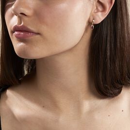Créoles Plaqué Or Linnert Spinelles - Boucles d'oreilles créoles Femme | Histoire d’Or
