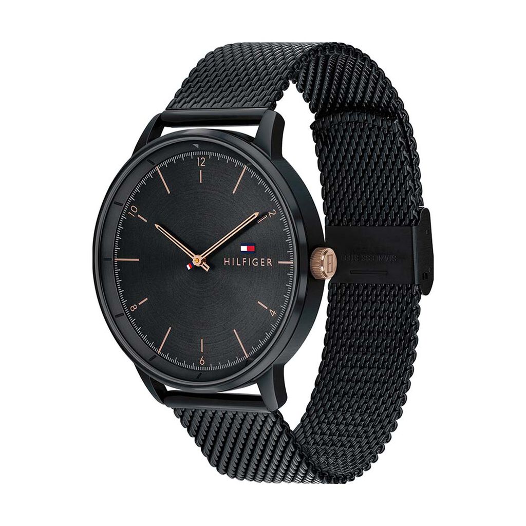 Montre Tommy Hilfiger Hendrix Noir - Montres Homme | Histoire d&rsquo;Or