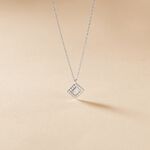 Collier Ysambre Argent Blanc Oxyde De Zirconium - Colliers fantaisie Femme | Histoire d&rsquo;Or