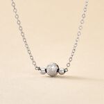 Collier Tolly Argent Blanc - Colliers fantaisie Femme | Histoire d&rsquo;Or