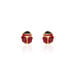 Boucles D'oreilles Puces Or Jaune Helidie Email - Clous d'oreilles Enfant | Histoire d’Or
