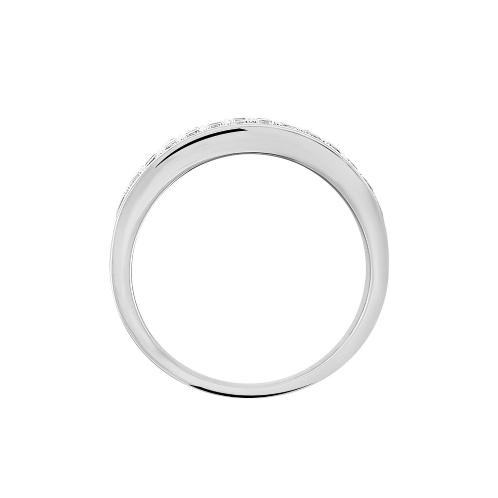 Bague Cecelia Argent Blanc Oxyde De Zirconium - Bagues avec pierre Femme | Histoire d’Or