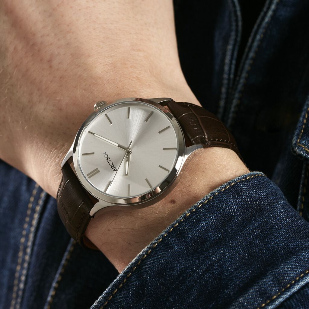 Montre Arctik Micro Argenté - Montres Homme | Histoire d’Or