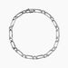 Bracelet Anilo Noircie Argent Blanc - Bracelets chaîne Homme | Histoire d’Or