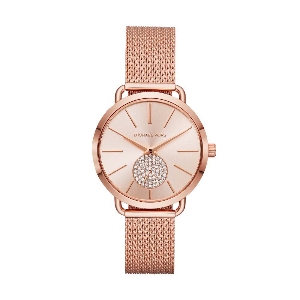 Montres Michael Kors MK3845 Acier Cliquet Rose Ronde HIMFRQS5340