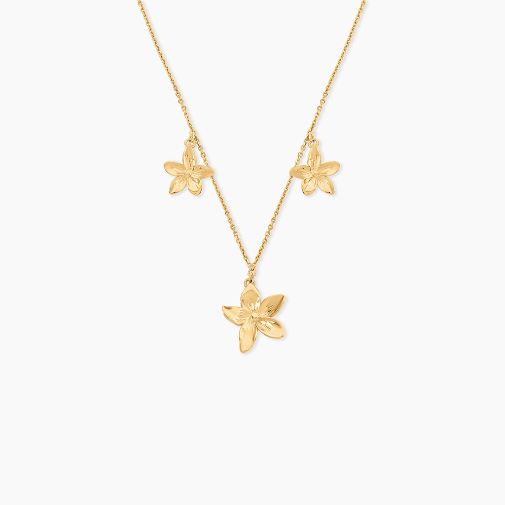 Collier Innes Argent Dor&eacute; - Bijoux sans pierre Femme | Histoire d&rsquo;Or