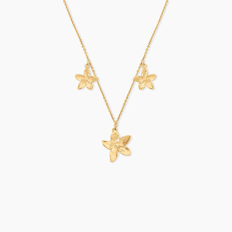 Collier Innes Argent Dor&eacute; - Bijoux sans pierre Femme | Histoire d&rsquo;Or
