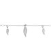 Bracelet Fabia Argent Blanc - Bracelets Plume Femme | Histoire d’Or