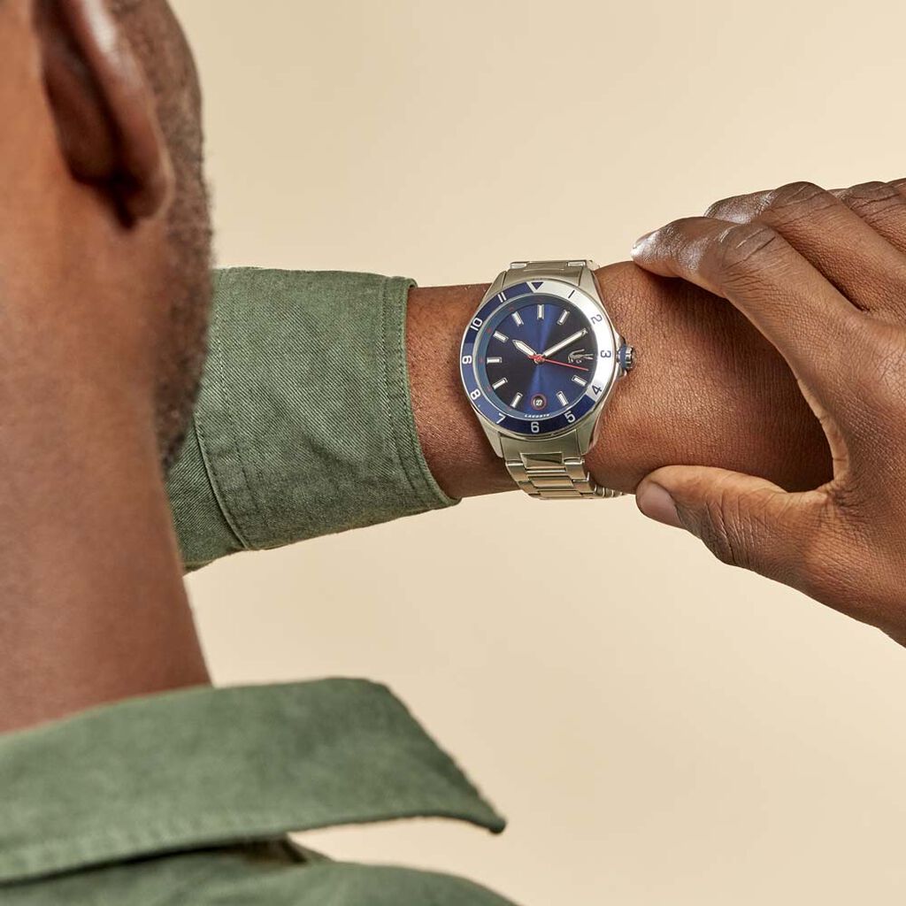 Montre Lacoste Tiebreaker Bleu - Montres Homme | Histoire d’Or