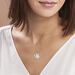 Collier Danael Argent Blanc Oxyde De Zirconium - Colliers Coeur Femme | Histoire d’Or