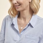 Pendentif Zodiaque Rond Argent Blanc - Pendentifs Zodiaque Famille | Histoire d&rsquo;Or