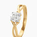 Bague Karlena Or Jaune Oxyde De Zirconium - Bagues solitaires Femme | Histoire d’Or