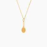 Pendentif Julius Sport Tennis Or Jaune - Pendentifs Famille | Histoire d&rsquo;Or