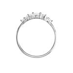 Bague Aranka Argent Blanc Oxyde De Zirconium - Bagues solitaires Femme | Histoire d&rsquo;Or