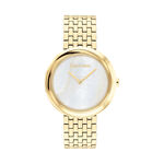 Montre Calvin Klein Twisted Bezel Blanc - Montres Femme | Histoire d&rsquo;Or