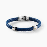 Bracelet Jourdan Acier Bicolore - Bijoux sans pierre Homme | Histoire d&rsquo;Or