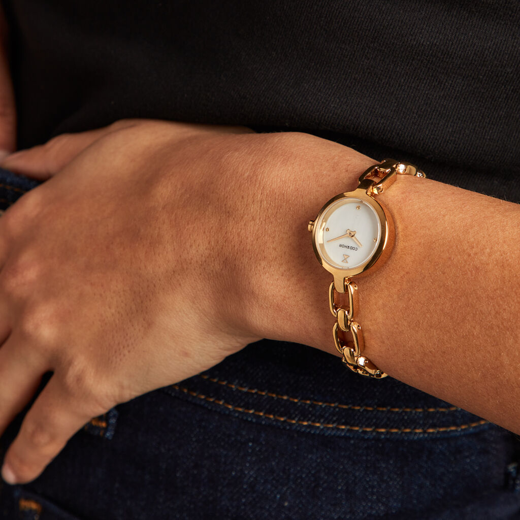 Montre Codhor Lina Nacre Blanche - Montres Femme | Histoire d’Or