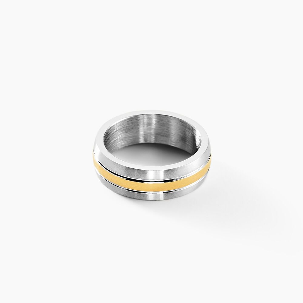 Bague en acier femme hot sale
