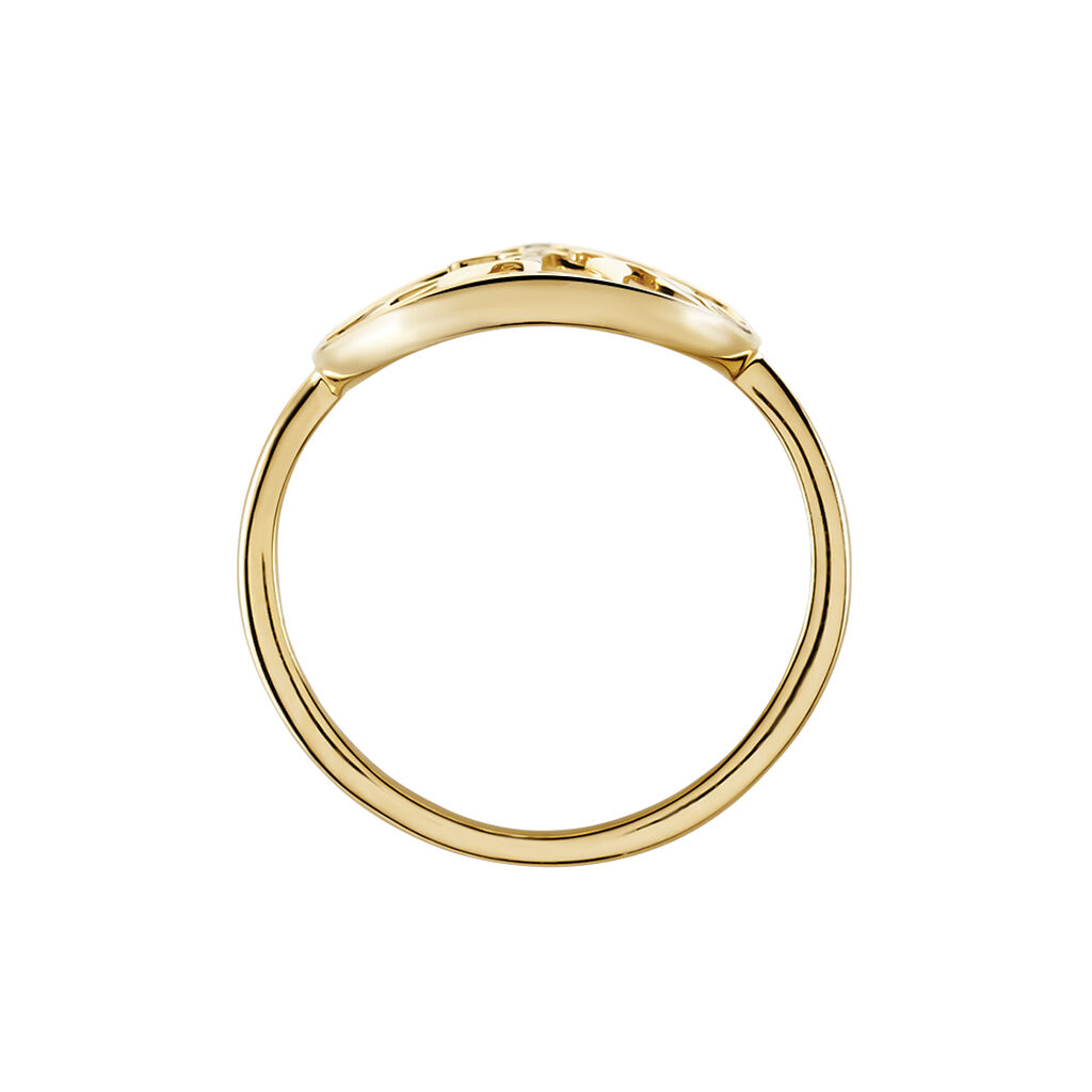 Bague Galvina Plaqu&eacute; Or Jaune - Bagues fantaisie Femme | Histoire d&rsquo;Or