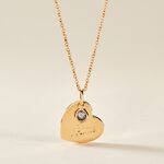 Collier Ulisses Plaqu&eacute; Or Jaune Oxyde De Zirconium - Colliers Femme | Histoire d&rsquo;Or