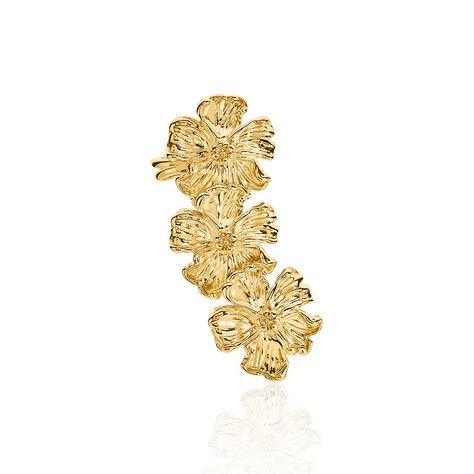 Bijou D'oreille Unitaire Dyonis Acier Jaune - Boucles d'oreilles fantaisie Femme | Histoire d’Or