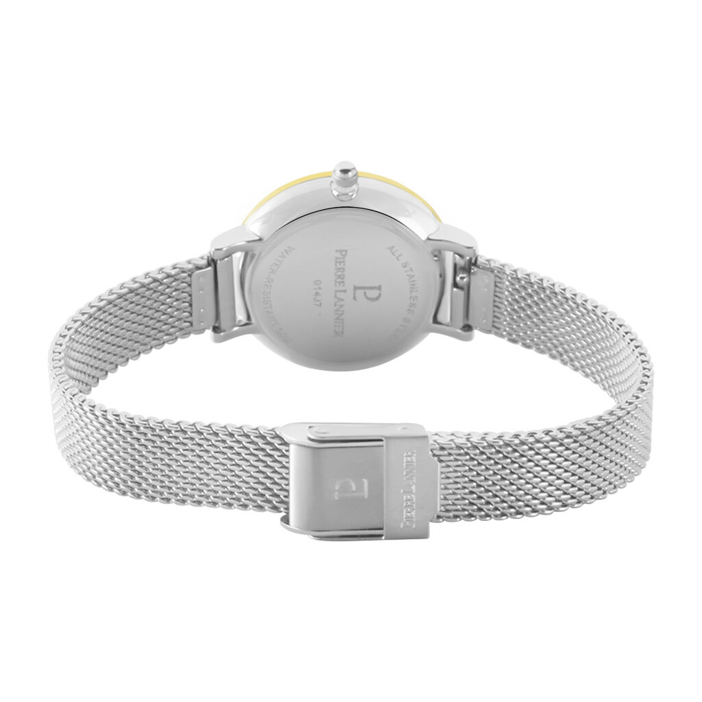 Montre Pierre Lannier Nova Acier Argent&eacute; - Montres Femme | Histoire d&rsquo;Or