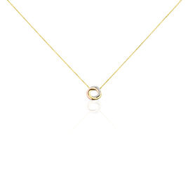 Collier Daphnee Or Tricolore Diamant - Bijoux Femme | Histoire d’Or