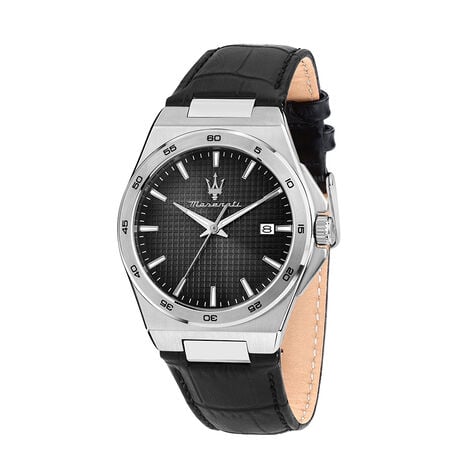Montre Maserati Velocita Slim Noir - F&ecirc;te des p&egrave;res Homme | Histoire d&rsquo;Or