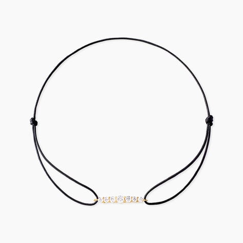 Bracelet Sydney Or Jaune Oxyde De Zirconium - Bracelets Coulissants Femme | Histoire d&rsquo;Or