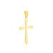 CORANTIN KREUZ 2 Unisex Anhänger Gold Bicolor 375 (9 Karat) Religiöses Kreuz - Pendentifs Communion Unisex | Histoire d’Or