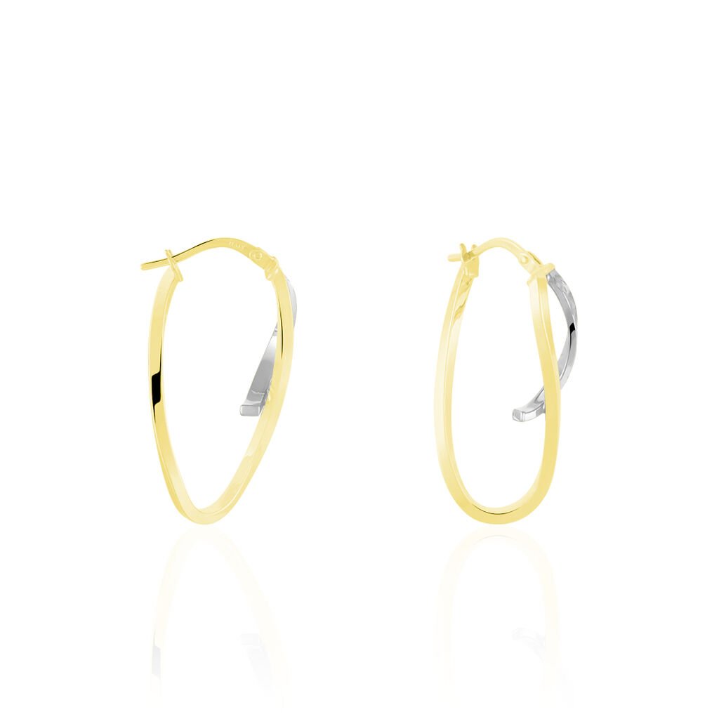 Créoles Hepsie Or Bicolore