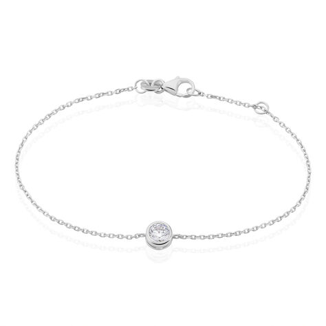 Bracelet Abha Argent Blanc Oxyde De Zirconium - Bracelets Femme | Histoire d’Or