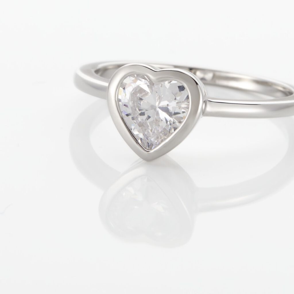 Bague Dahud Argent Oxyde De Zirconium - Bagues Coeur Femme | Histoire d’Or