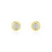 Boucles D'oreilles Puces Or Jaune Laurissa Diamants - Clous d'oreilles Femme | Histoire d’Or