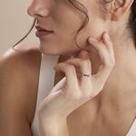 Bague Solitaire Or Blanc Aphrodite Diamant - Bagues solitaires Femme | Histoire d&rsquo;Or