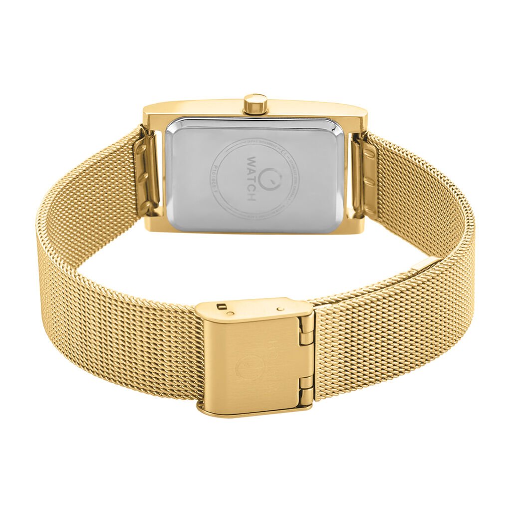 Montre O Watch Oblong Noir - Montres Femme | Histoire d’Or
