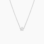 Collier Bess Argent Blanc - Colliers fantaisie Femme | Histoire d&rsquo;Or