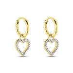 Cr&eacute;oles Belitana Or Jaune Diamant - Boucles d'oreilles cr&eacute;oles Femme | Histoire d&rsquo;Or