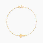 Bracelet Krystle Or Jaune - Bracelets Communion Femme | Histoire d&rsquo;Or
