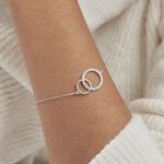 Bracelet Yalaz Argent Blanc Oxyde De Zirconium - Bracelets Femme | Histoire d&rsquo;Or