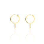 Boucles D'oreilles Chayma Or Jaune Oxyde De Zirconium - Boucles d'oreilles cr&eacute;oles Femme | Histoire d&rsquo;Or