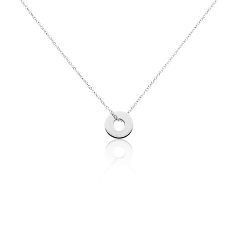Collier Argent Blanc Isandro - Colliers fantaisie Homme | Histoire d&rsquo;Or