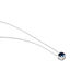 Collier Dwight Argent Blanc Oxyde De Zirconium Bleu - Colliers fantaisie Femme | Histoire d’Or